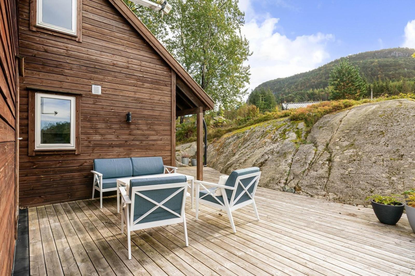 Вилла Charming House Located By The Fjord With The Pultpitrock Within Short Distance Йёрпеланн Экстерьер фото